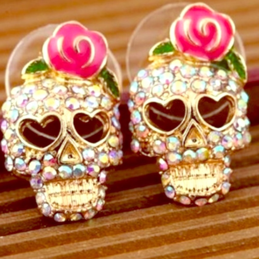 Dia De Los Muertos Earrings/Halloween/Skull/Frida